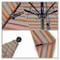 California Umbrella 7.5' Black Aluminum Market Patio Umbrella, Sunbrella Gateway Blush 194061334645 - alternate 2